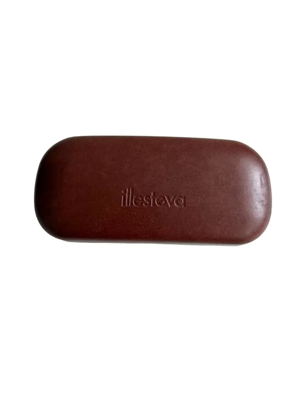 ILLESTEVA Cream Wayfarer Sunglasses Sunnies w/ Case